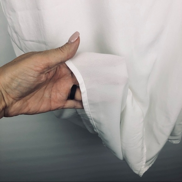 Lulu's White Mini Dress - Picture 9 of 9